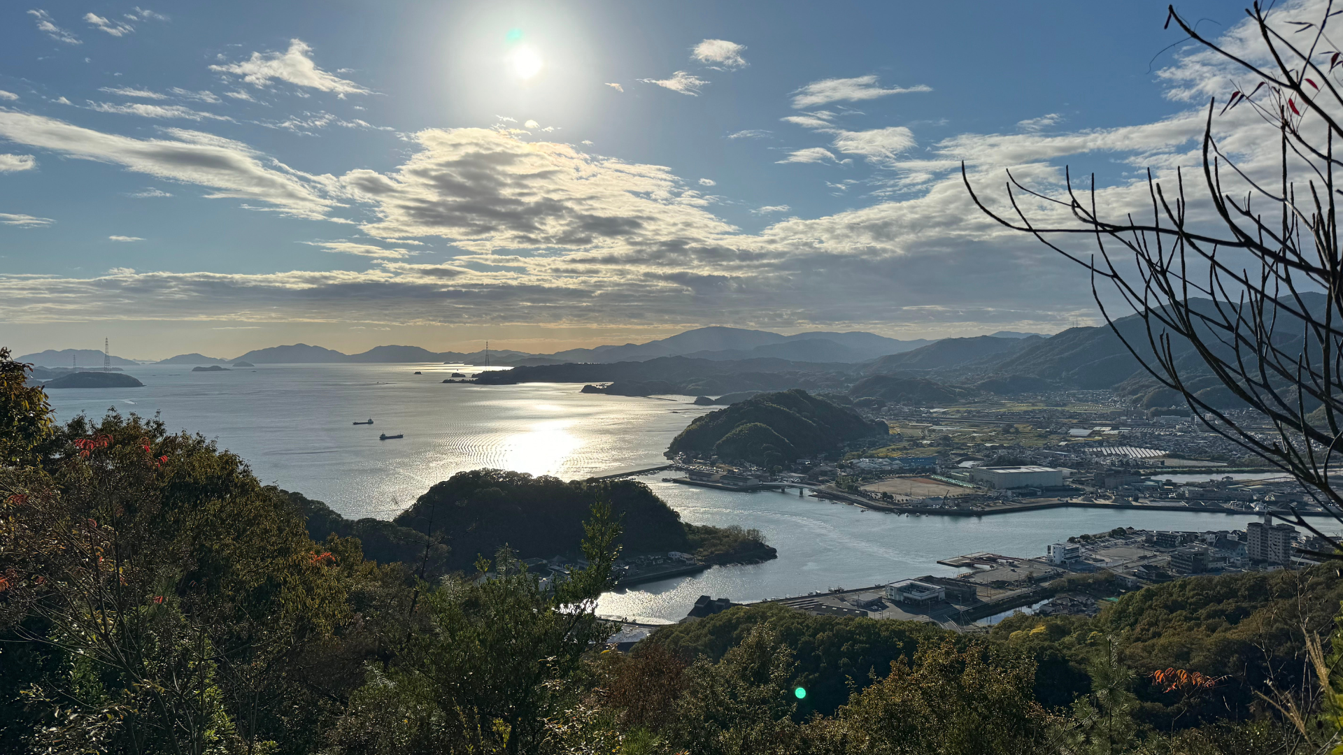 この土地の光が
味の背景になる。